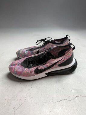 NIKE Men’s Air Max Flyknit Multicolor Racer Sneakers Size 9